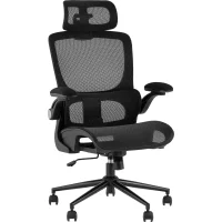 Кресло офисное TopChairs Tactus черная сетка