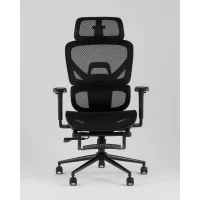 Кресло офисное TopChairs Vertus черная сетка