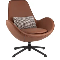 Кресло TopChairs Ostra шоколадный