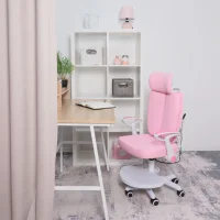 Кресло поворотное Twins, розовый, ткань