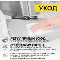 Кресло поворотное Moon, серый, сетка