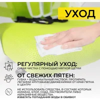 Кресло поворотное Moon, салатовый, сетка