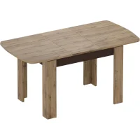 Стол раздвижной Arris, 118*(157)*72, дуб натуральный, лдсп