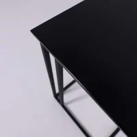Стол журнальный ПРЕСТИЖ,  МДФ черный/черный, 400*300*585