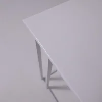 Стол журнальный ПРЕСТИЖ,  МДФ белый/белый, 400*300*585