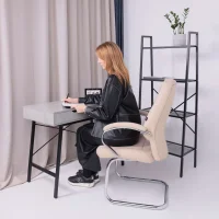 Стул King, бежевый, экокожа