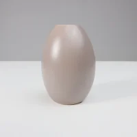 Ваза керамическая MARS, светло-серый, 11*15см