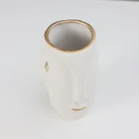 Ваза керамическая COLD, белый, 11*11*19,5см