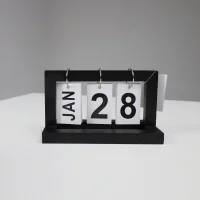 Статуэтка декоративная CALENDAR, черный, 20,5*12*9см
