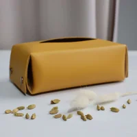 Салфетница COLLETTE, желтый, 21*12*8см