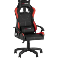 Кресло спортивное TopChairs Wyvern черно-красный