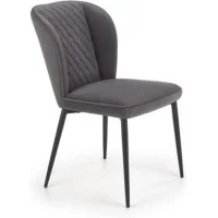 Стул HALMAR K399 серый/черный