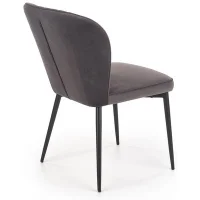Стул HALMAR K399 серый/черный