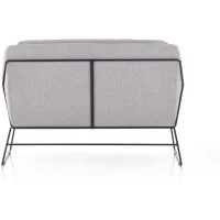 Софа HALMAR SOFT 2 XL серый/черный
