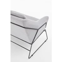 Софа HALMAR SOFT 2 XL серый/черный