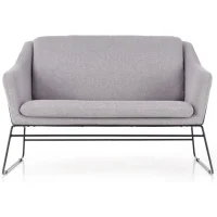 Софа HALMAR SOFT 2 XL серый/черный