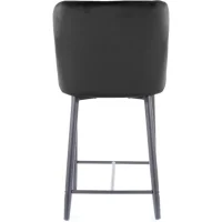 Стул барный SIGNAL COLIN B H-2 Velvet Bluvel 19 черный/черный