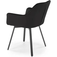 Стул HALMAR K588 черный/черный