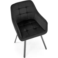 Стул HALMAR K588 черный/черный