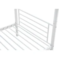 Кровать HALMAR BUNKY 90 двухъярусная, белый