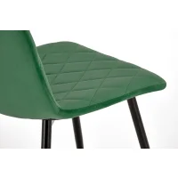 Стул HALMAR K525 зеленый/черный