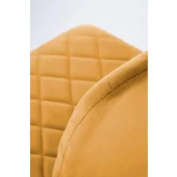 Стул HALMAR K525 горчичный/черный