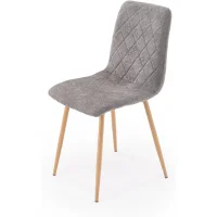 Стул HALMAR K525 WDF серый/натуральный