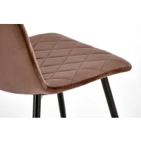 Стул HALMAR K525 мокко/черный