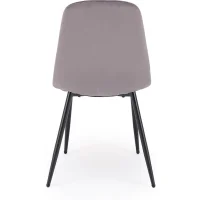 Стул HALMAR K608 серый/черный