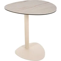 Стол журнальный SIGNAL CIAO C Ceramic бежевый Amazonia/кашемир 50/50