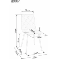Стул SIGNAL JERRY Brego 31 светло-бежевый/кашемир