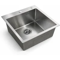 Кухонная мойка из нержавейки BLANTEK LS-5050S Brushed