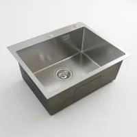 Кухонная мойка из нержавейки BLANTEK LS-5848H Honeycomb