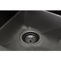 Кухонная мойка из нержавейки BLANTEK LS-5848B Nano black