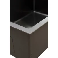 Кухонная мойка из нержавейки BLANTEK LS-5848B Nano black