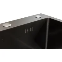 Кухонная мойка из нержавейки BLANTEK FS-5050B Nano black ECO