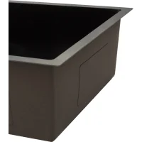 Кухонная мойка из нержавейки BLANTEK FS-5050B Nano black ECO