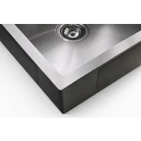 Кухонная мойка из нержавейки BLANTEK LS-5050ST Stone texture