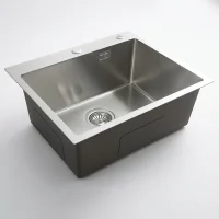 Кухонная мойка из нержавейки BLANTEK LS-5848SN Snake texture