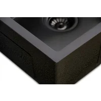 Кухонная мойка из нержавейки BLANTEK LS-5848STB Stone texture black