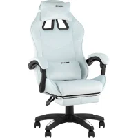 Кресло спортивное TopChairs MG-7019 велюр светло-голубой