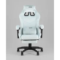 Кресло спортивное TopChairs MG-7019 велюр светло-голубой
