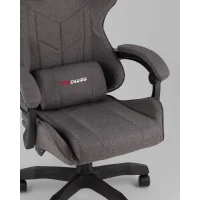 Кресло спортивное TopChairs MG-7036 ткань серый