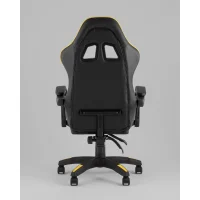 Кресло спортивное TopChairs MG-7043 черно-жёлтый