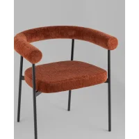 Стул обеденный Шеви шенилл терракот