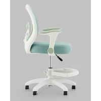 Кресло компьютерное детское TopChairs Spaceman мятный