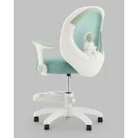 Кресло компьютерное детское TopChairs Spaceman мятный