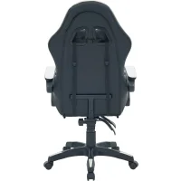 Кресло спортивное TopChairs MG-7019 черно-белый