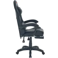 Кресло спортивное TopChairs MG-7019 черный