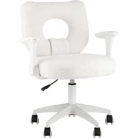 Кресло детское TopChairs 2590 белый тедди